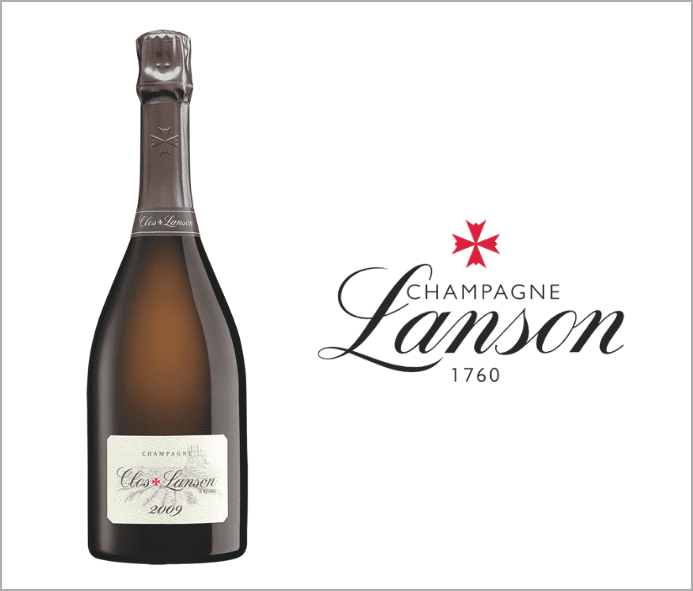 Bouteille Clos Lanson et Logo